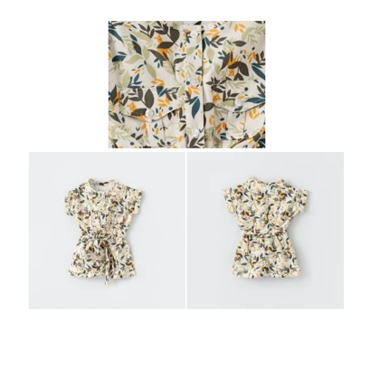 رامپر دخترانه طرح رزی ایندیگو