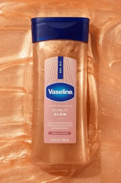 روغن بدن شاین دار وازلین (Vaseline)