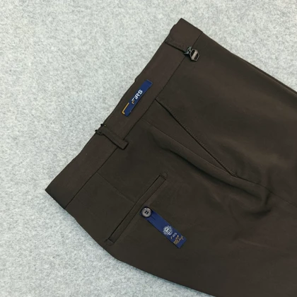 شلوار پارچه‌ای نخ ترک مردانه _ پارچه جکوار دو برکش قواره کلاسیک