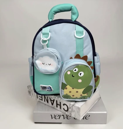 کوله مهد فانتزی دایناسور آویزدار وارداتی