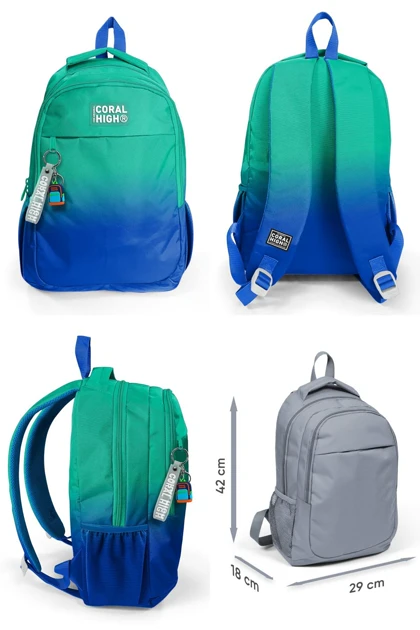 کیف مدرسه بچگانه coral-high coral-high