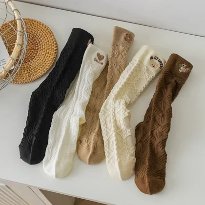 جوراب تدی گلدوزی 1275