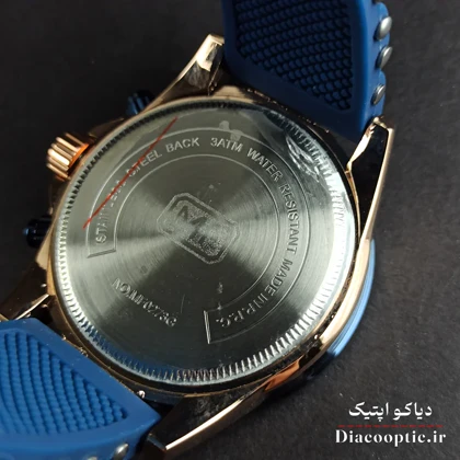 ساعت مچی مردانه اورجینال موتور ژاپن برند مینی فوکوس سه موتور مدل Mf0273G.02 بند رابر