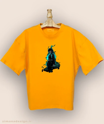 تیشرت لش مردانه و زنانه طرح شیطان کش شخصیت موییچیرو کد 980