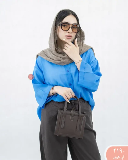 شومیز شیشه ای رنگین کمان 2190