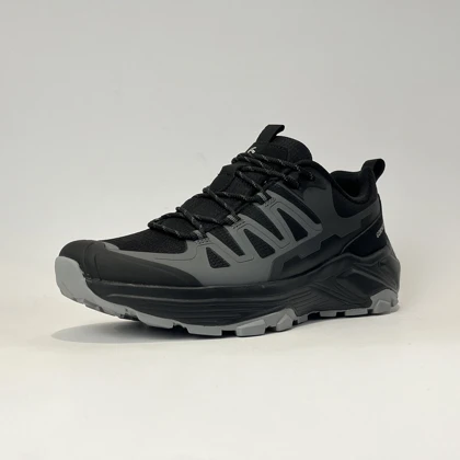 کفش پیاده روی گرونی طرح سالامون مشکی طوسی