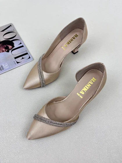 کفش پاشنه درا زنانه زارا بغل باز ZARA کد 430