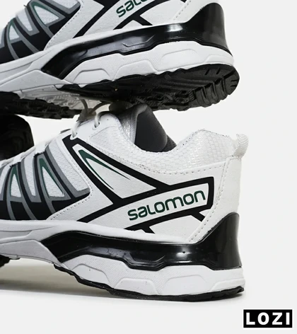 کفش کتانی بزرگ پا سفید مشکی Salomon X ULTRA