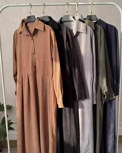 پیراهن مانتویی ابرا