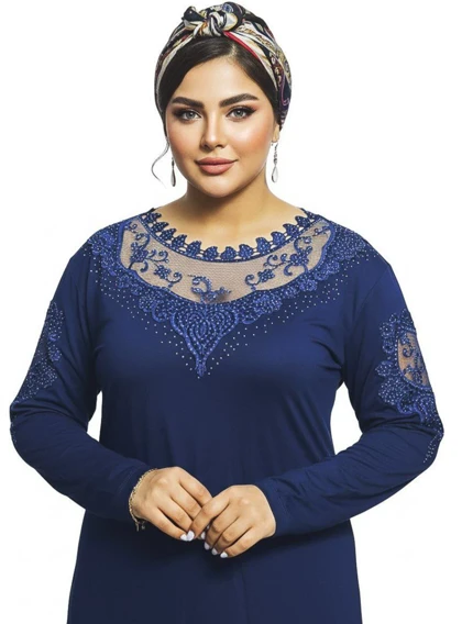 شومیز گیپوردار مدل دلسا کد 50274