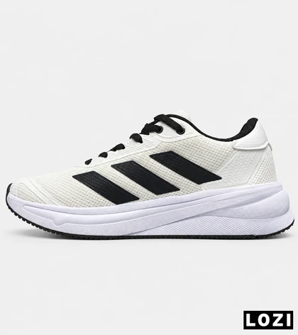 کتانی سفید مشکی آدیداس Duramo SL مدل 9672 سبک و اسپرت