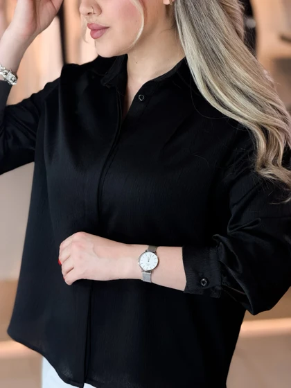 شومیز هینا مشکی 140308