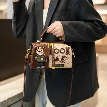 کیف دوشی زنانه Piton Bear کد 8695