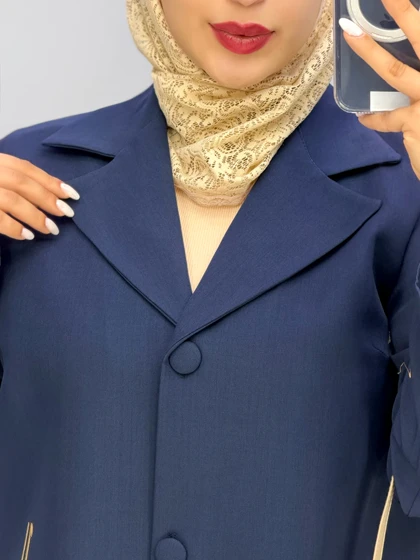 مانتو سایز بزرگ بزیاق ناتالیا کد 458285