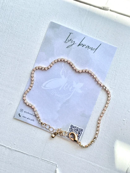 پابند فول نگین طلایی