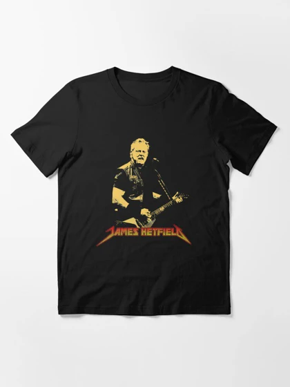 خرید تیشرت متالیکا طرح جیمز هتفیلد | James Hetfield Vector Art کد 173552
