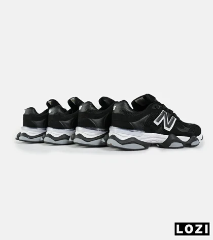 کفش کتانی مردانه و زنانه مشکی سفید NEW BALANCE 9060 مدل 7203