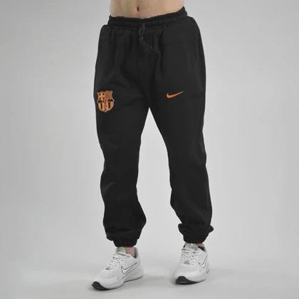 ست سویشرت و شلوار گرمکن اسپرت بارسلونا مدل DRY-Nike-4K0973 مشکی