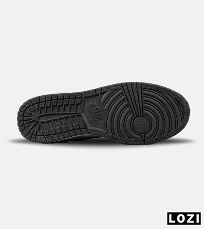 کفش کتانی ساق‌دار مردانه و زنانه آبی سفید مشکی NIKE jordan 1 مدل 7575