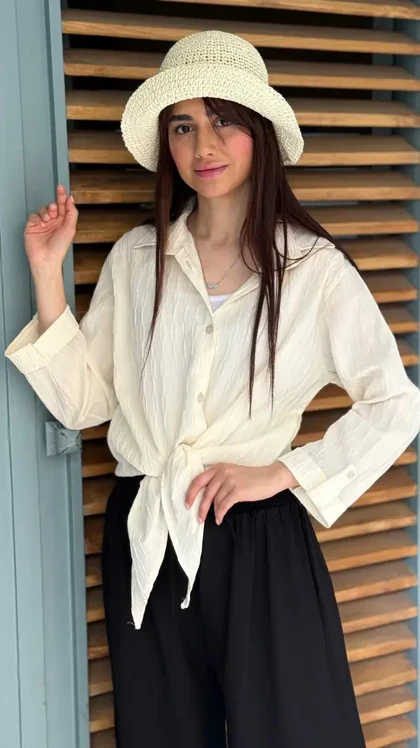 شومیز گره‌ای پرستو