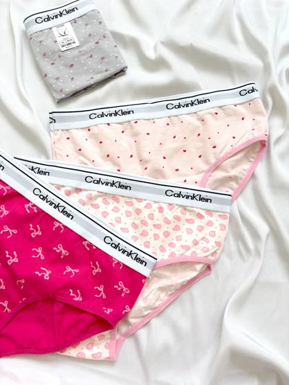 شورت نخی طرح دار کلوین کد 322