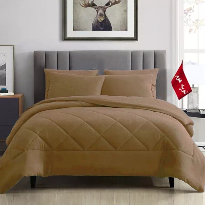 روتختی مینیمال کتان مخمل طرح لوزی