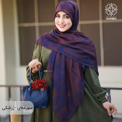 روسری نخ پنبه قاصدک