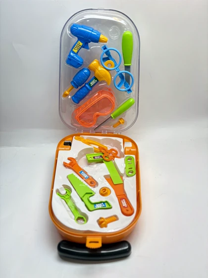 ست اسباب بازی ابزار کیفی