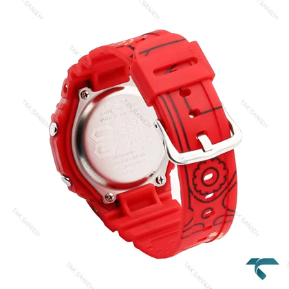 جیشاک GA-2100 مردانه قرمز طرحدار Casio-5899-G