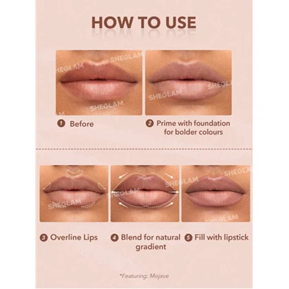 مداد لب شیگلم مدل So Lippy رنگ Momojo