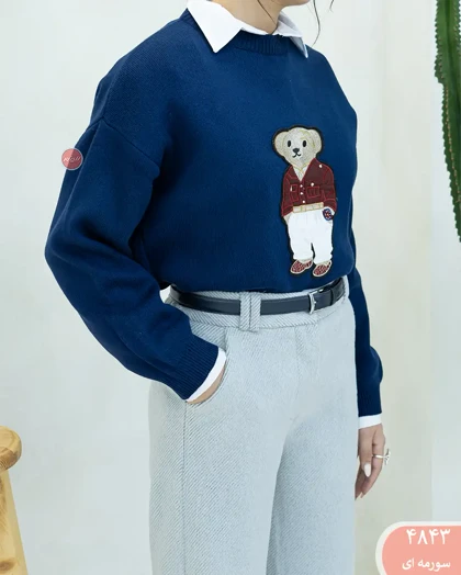 بلوز بافت تدی4843