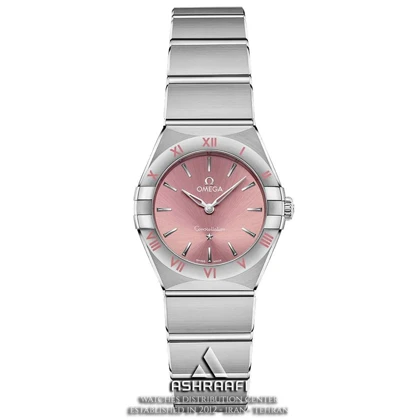 ساعت امگا صفحه صورتی Omega Constellation SP3