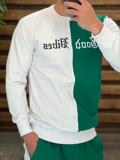 ست دورس و شلوار دورنگ