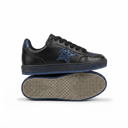 کفش ونس اقتصادی Golden Goose مشکی سرمه ای کد 295864