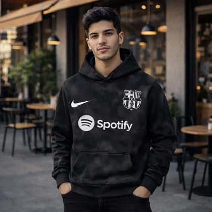 هودی مدل بارسلونا-مشکی