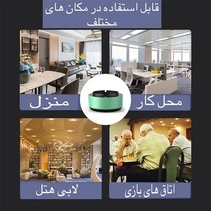 زیر سیگاری و مکنده دود مدل AS-08 هوشمند