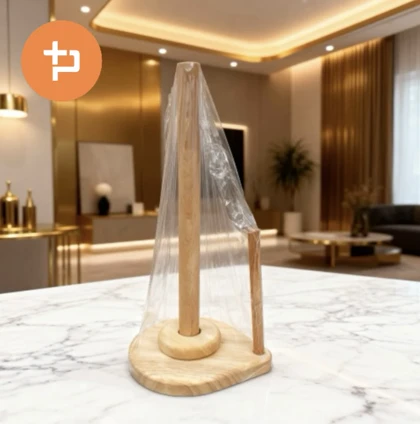 استند دستمال رولی چوبی سایز بزرگ