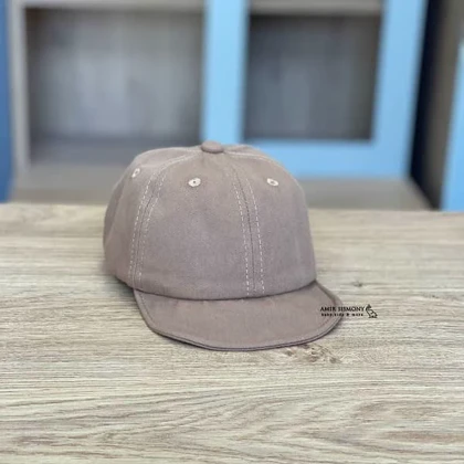 کلاه نقاب دار نوزادی اسپرت ساده لبه متحرک