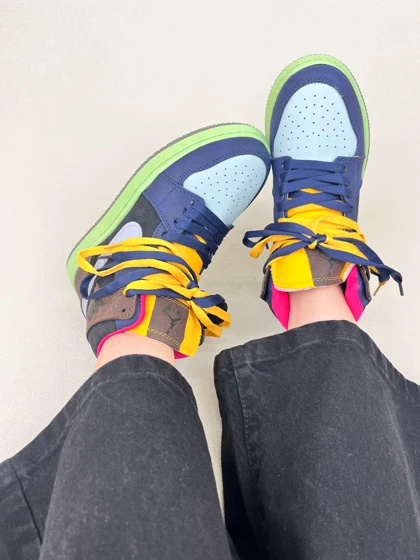 کتانی ونس زنانه ساق‌دار ایر جردن وان توکیو AIR jordan 1 tokyo کد 912