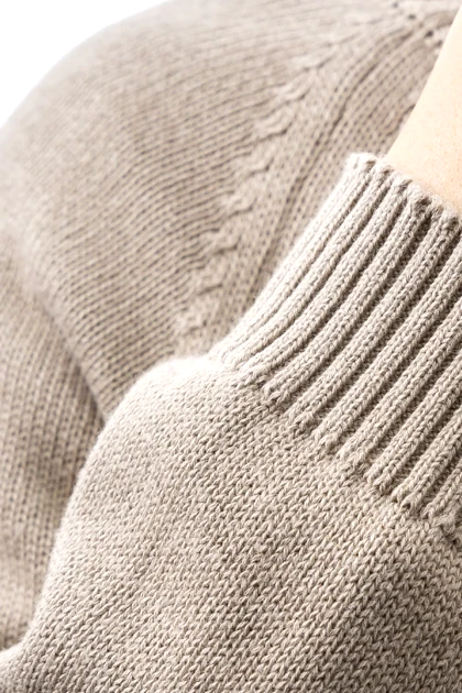 پلیور آستین بلند یقه گرد زنانه