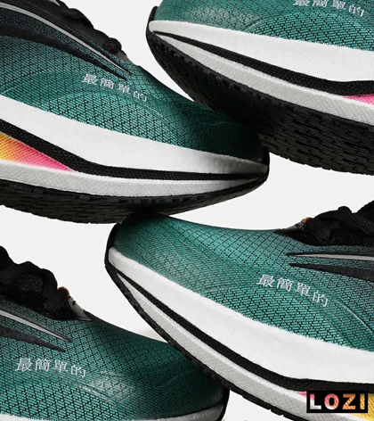 کفش کتانی مشکی سبز Saucony Ride Review v.2