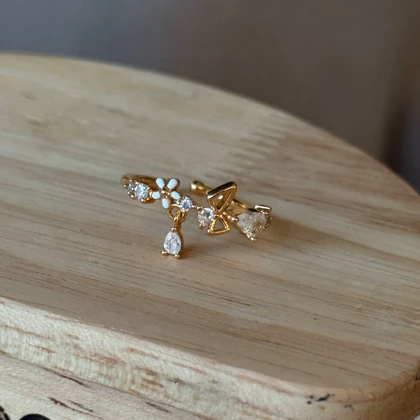 انگشتر بهار نگین آویز