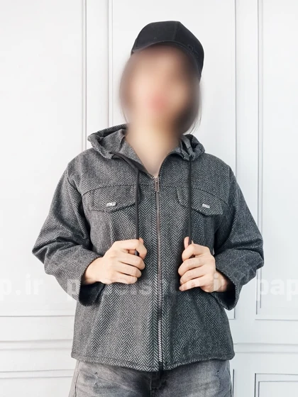 سویشرت جناقی طرح دوجیب