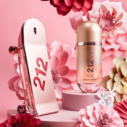 عطر کارولینا هررا 212 وی آی پی رز-Carolina Herrera 212 VIP Rose