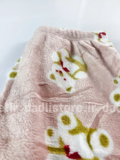 ست بلوز و شلوار حوله ای طرح تدی