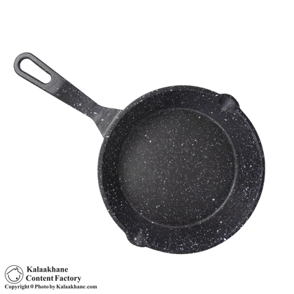 ماهیتابه تک دسته چدن سایز 18 پرانی کد 9012