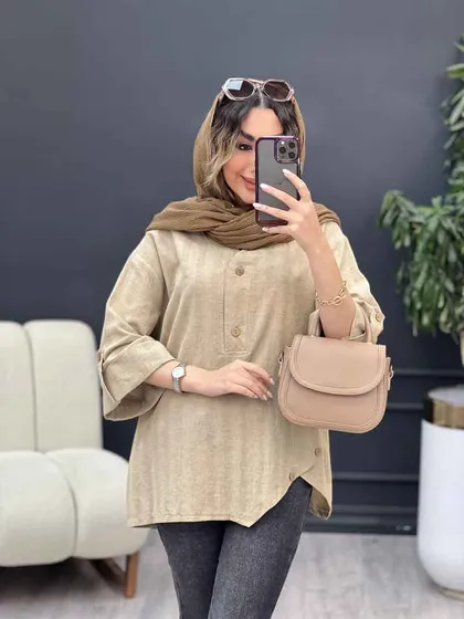 مانتو جلو بسته شیما