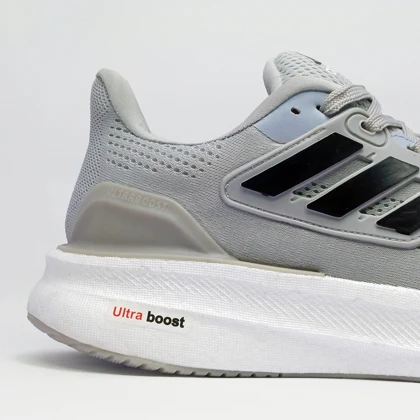 کفش رانینگ مردانه آدیداس مدل Ultra Boost Sand Gray