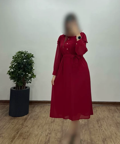 پیراهن حریر دلناز ویژه شب یلدا