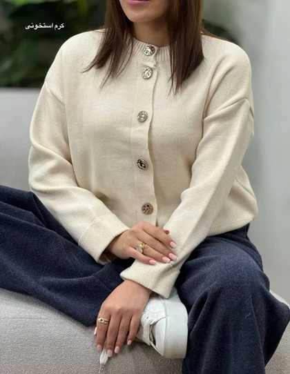 بافت جلو دکمه پوپک